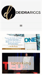 Mobile Screenshot of deidrariggs.com